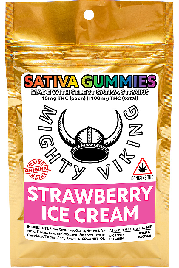 04 - SATIVA - Strawberry Ice Cream