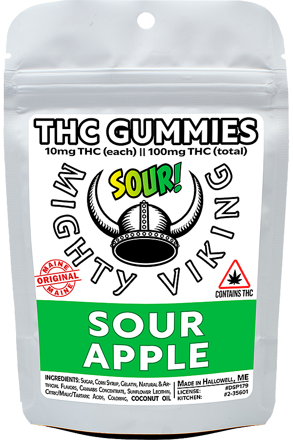 1 - THC - Sour Apple