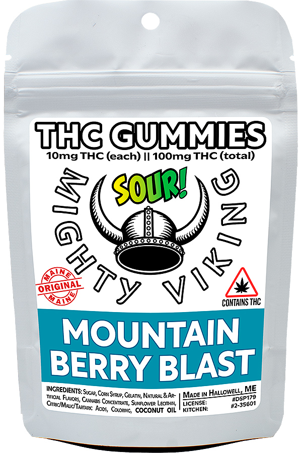 1 - THC - Sour Mountain Berry Blast