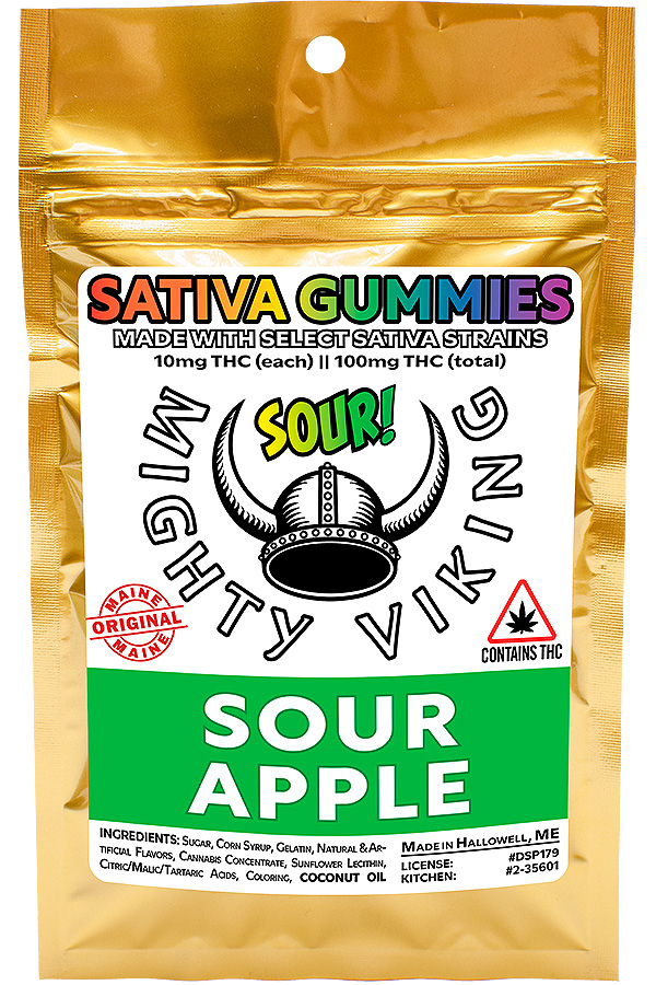 3 - SATIVA - Sour Apple