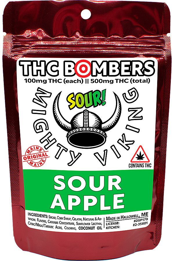 4 - THC Bombers - Sour Apple